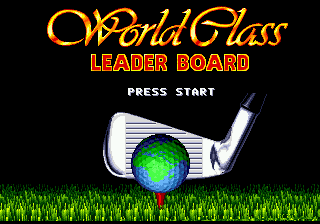 World Class Leaderboard Golf